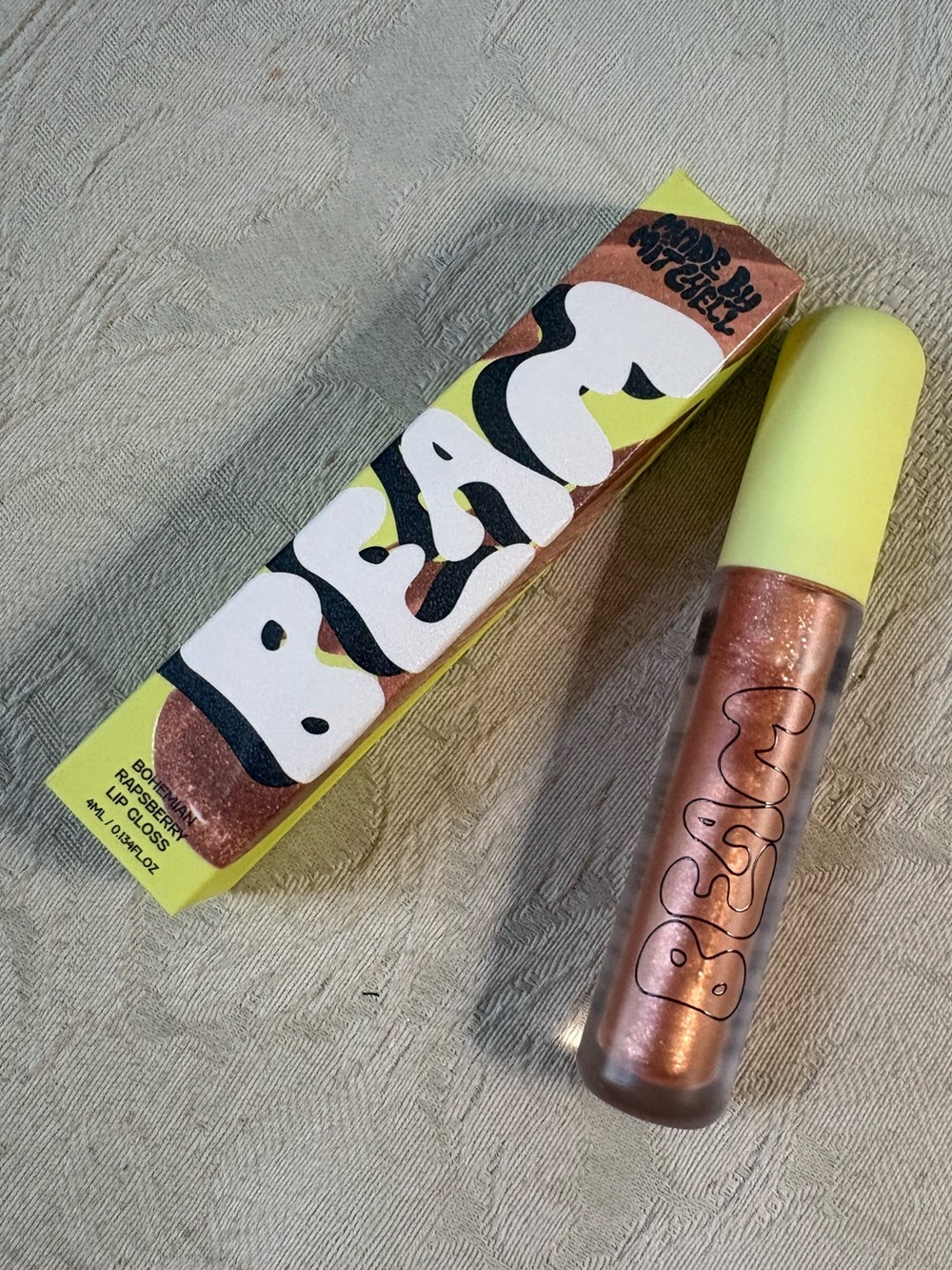 Made by Mitchell Beam Lipgloss in Bohemian Raspberry BNIB